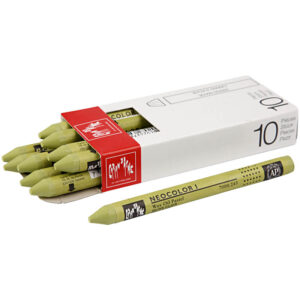 CARAN D?ACHE Neocolor I, L: 10 cm, tykkelse 8,5 mm, light olive (245), 10 stk./ 1 pk.