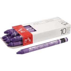 CARAN D?ACHE Neocolor II, L: 10 cm, tykkelse 8,5 mm, violet (120), 10 stk./ 1 pk.
