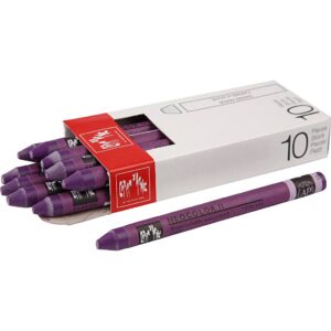 CARAN D?ACHE Neocolor II, L: 10 cm, tykkelse 8,5 mm, aubergine (099), 10 stk./ 1 pk.