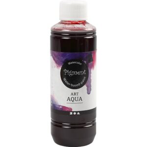 Akvarelmaling, rød, 300 ml/ 1 fl.