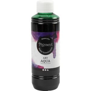 Akvarelmaling, grøn, 300 ml/ 1 fl.
