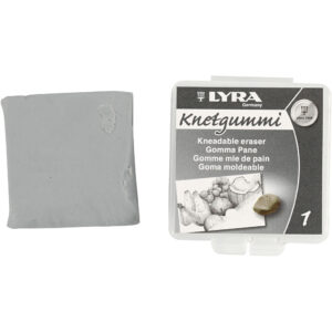 Knetgummi, str. 30x30x10 mm, 1 stk.