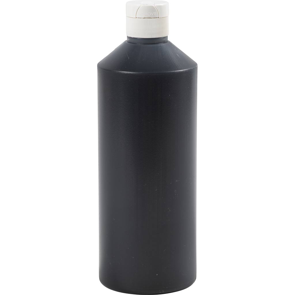 Tekstilmaling, sort, 500 ml/ 1 fl.