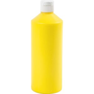 Tekstilmaling, lys gul, 500 ml/ 1 fl.