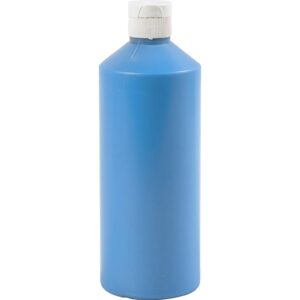 Tekstilmaling, lyseblå, 500 ml/ 1 fl.