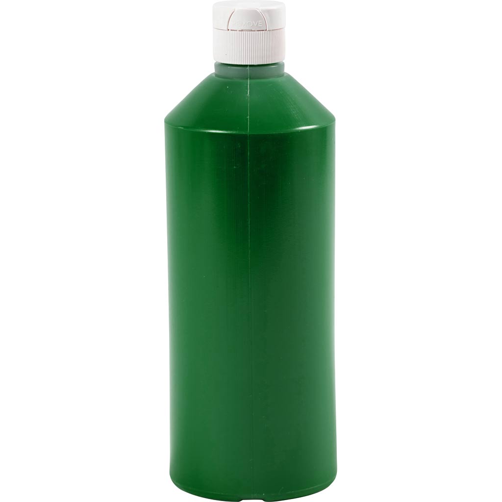 Fingermaling, mørk grøn, 500 ml/ 1 fl.