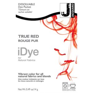 iDye Naturtekstiler, rød, 14 g/ 1 pk.