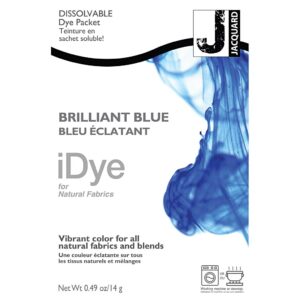 iDye Naturtekstiler, brilliant blå, 14 g/ 1 pk.