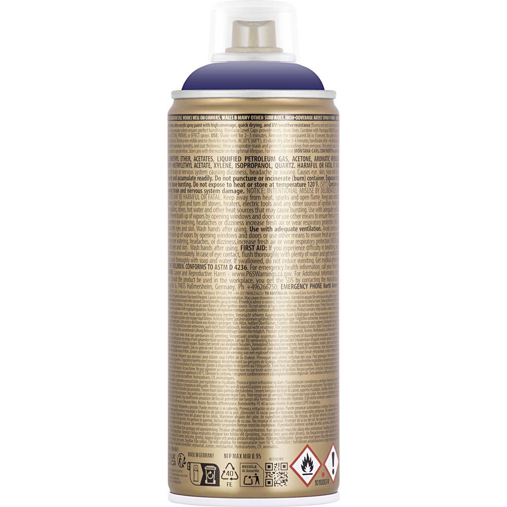 Spraymaling, lilla, 400 ml/ 1 ds. - Image 5