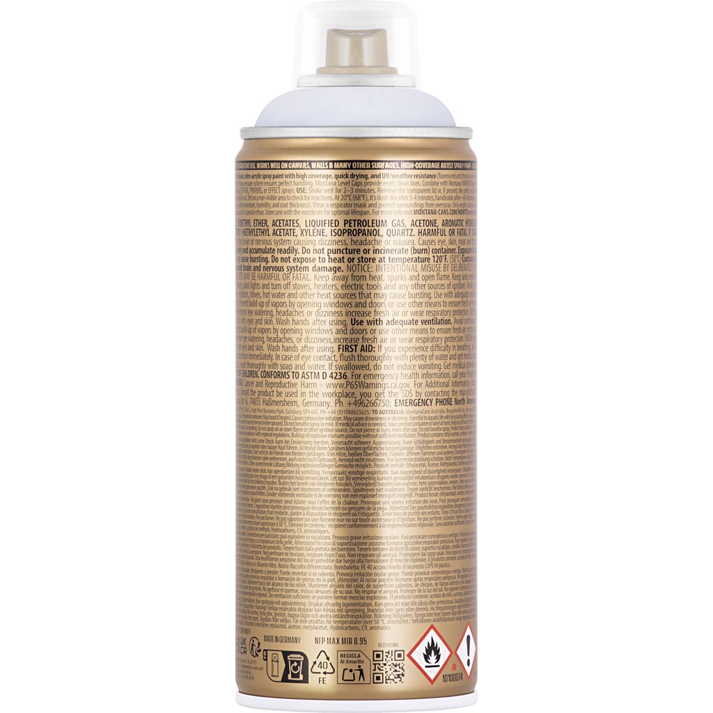 Spraymaling, hvid, 400 ml/ 1 ds. - Image 5