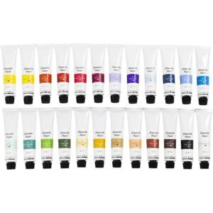 Gouachemaling, ass. farver, 24x20 ml/ 1 pk.