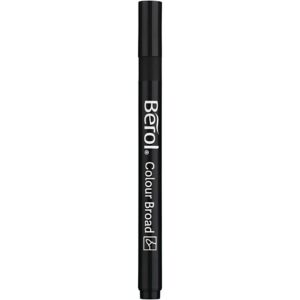 Berol Colourbroad Tusch, streg 1,7, sort, 12 stk./ 1 pk.