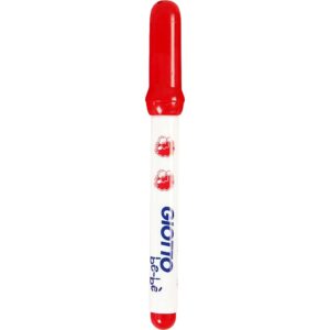 Tusch, diam. 4,5 mm, streg 1-3 mm, rød, 12 stk./ 1 pk.