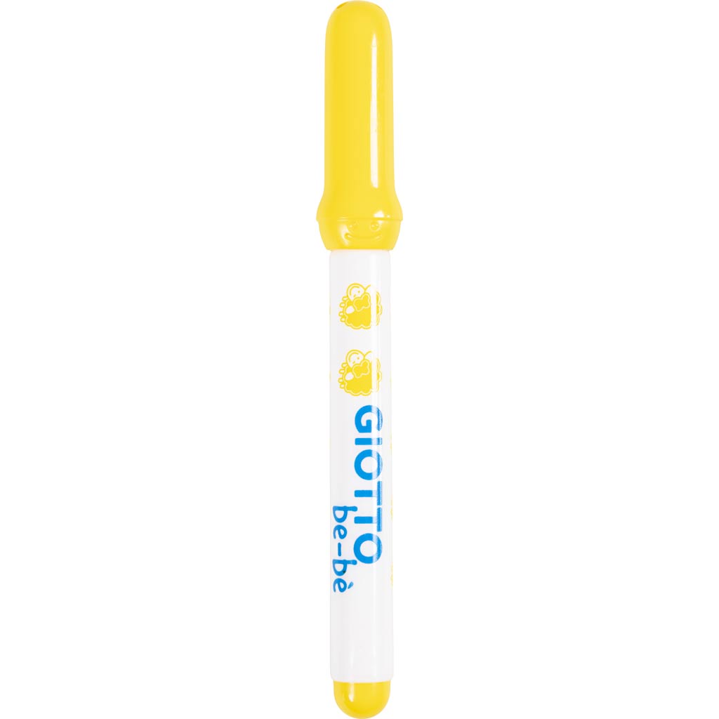Tusch, diam. 4,5 mm, streg 1-3 mm, gul, 12 stk./ 1 pk.