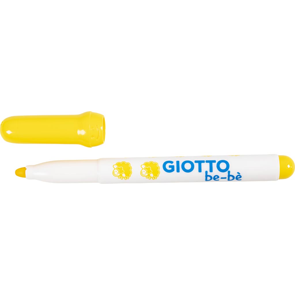 Tusch, diam. 4,5 mm, streg 1-3 mm, gul, 12 stk./ 1 pk. - Image 3