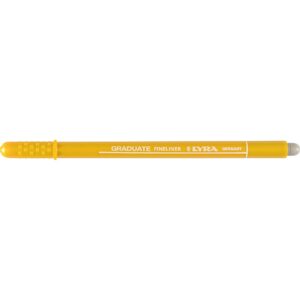 Lyra Graduate Fineliner, streg 0,5 mm, gul, 12 stk./ 1 pk.