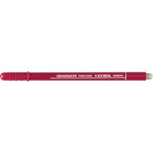 Lyra Graduate Fineliner, streg 0,5 mm, mørk pink, 12 stk./ 1 pk.