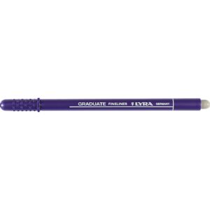 Lyra Graduate Fineliner, streg 0,5 mm, lilla, 12 stk./ 1 pk.