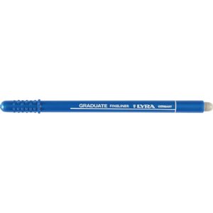 Lyra Graduate Fineliner, streg 0,5 mm, blå, 12 stk./ 1 pk.