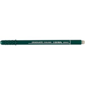 Lyra Graduate Fineliner, streg 0,5 mm, mørk grøn, 12 stk./ 1 pk.