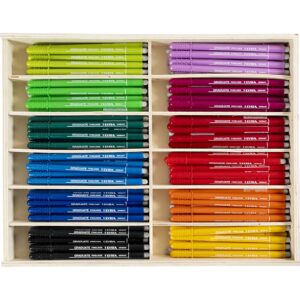 Lyra Graduate Fineliner, 12 ass. farver, streg 0,5 mm, 288 stk./ 1 pk.