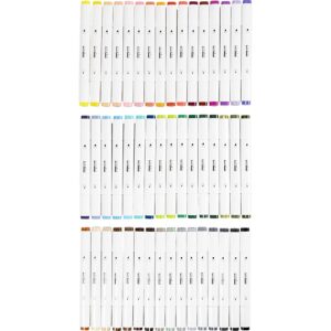 Illustration Marker, streg 1+8 mm, standardfarver, 48 stk./ 1 pk.