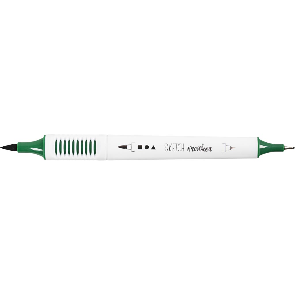 Sketch Marker, streg 1+2-5 mm, standardfarver, 12 stk./ 1 pk. - Image 5