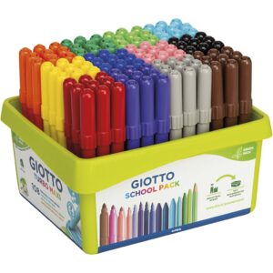GIOTTO Tuscher, streg 5 mm, ass. farver, 12x9 stk., 108 stk./ 1 pk.