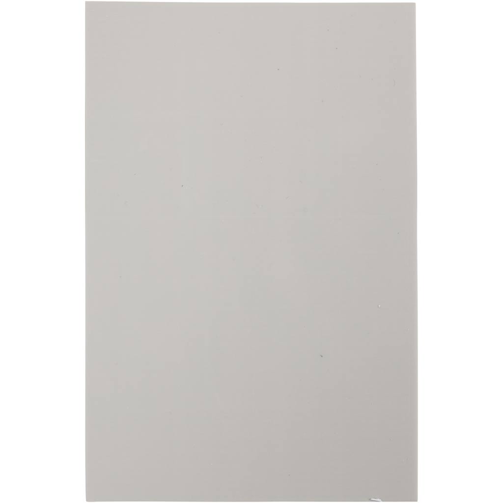 Stempelplade, ark 10x15 cm, lys grå, 180 g, 1 stk. - Image 4