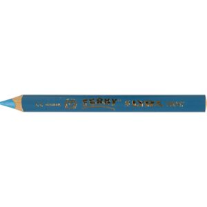 Lyra Ferby Kraftige Farveblyanter, L: 12 cm, mine 6.3 mm, lyseblå, 6 stk./ 1 pk.