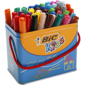 BIC Visacolor tusch, XL, ass. farver, 48 stk./ 1 pk.