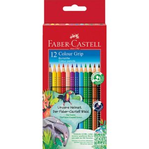FABER-CASTELL Classic farveblyanter, mine 3 mm, ass. farver, 12 stk./ 1 pk.