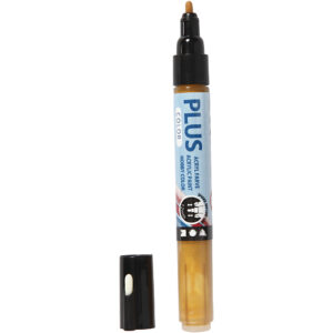 Plus Color Tusch, L: 14,5 cm, streg 1-2 mm, raw sienna, 5.5 ml, 1 stk.
