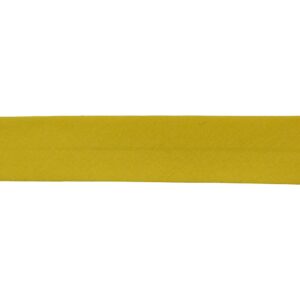 Bomuld Skråbånd, B: 20 mm, gul, 25 m/ 1 pk.