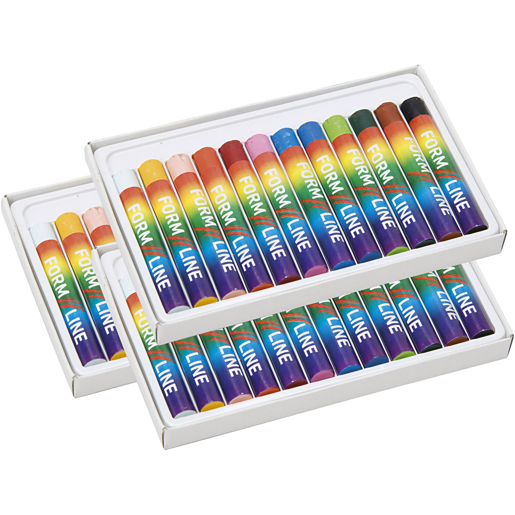 Mungyo Oliepastel, 48 stk./ 1 pk.