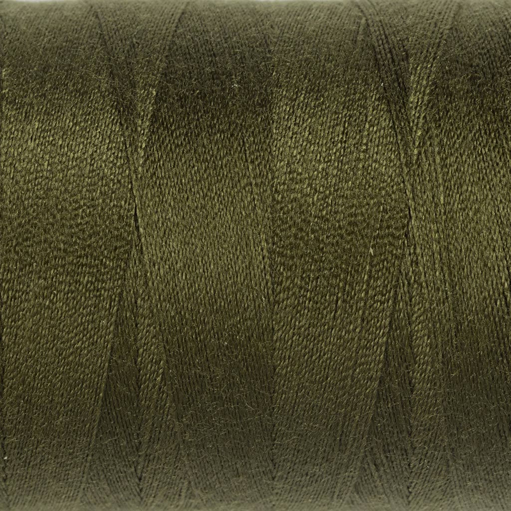 Polyester Sytråd, olivengrøn, 1000 m/ 1 rl. - Image 2