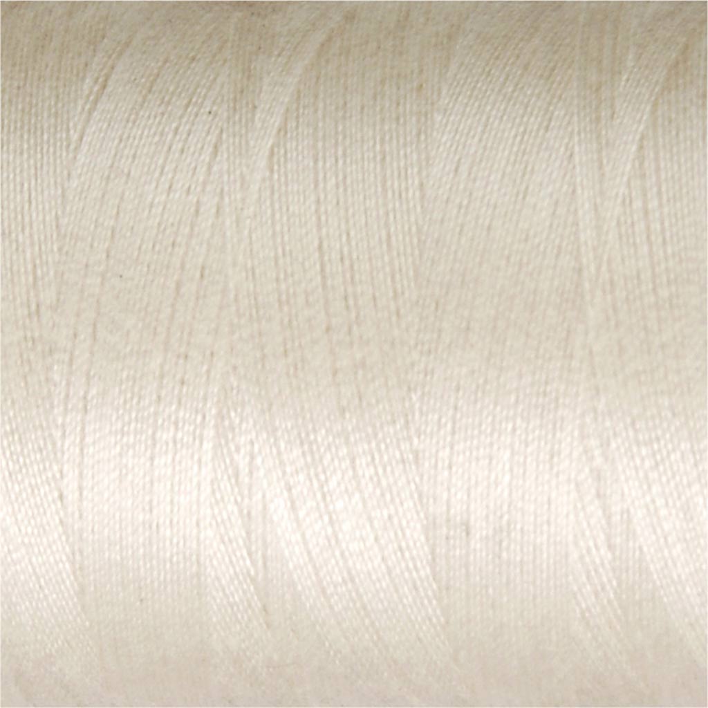 Polyester Sytråd, råhvid, 1000 m/ 1 rl. - Image 2