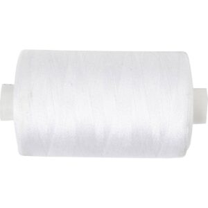 Polyester Sytråd, hvid, 1000 m/ 1 rl.