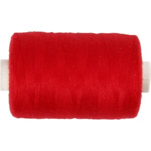 Polyester Sytråd, rød, 1000 m/ 1 rl.