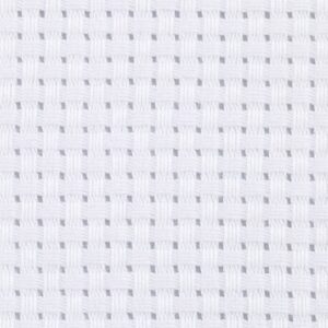 Aidastof, B: 150 cm, 35 tern pr. 10 cm, hvid, 3 m/ 1 pk.