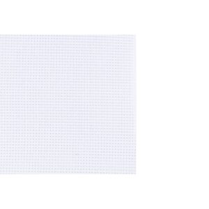 Aidastof, B: 60 cm, 24 tern pr. 10 cm, hvid, 3 m/ 1 pk.