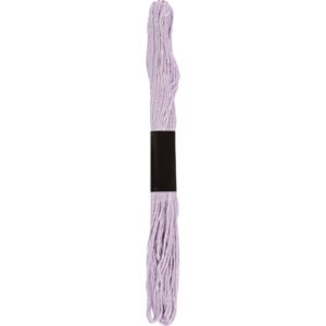 Broderigarn, tykkelse 1 mm, lys lilla, 80 m, 10x8 m/ 1 pk.