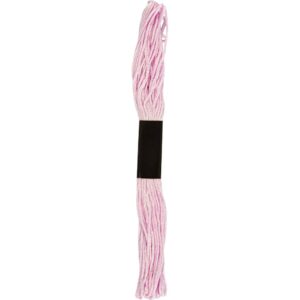 Broderigarn, tykkelse 1 mm, lyserød (402), 80 m, 10x8 m/ 1 pk.