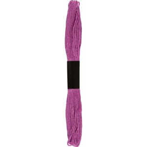 Broderigarn, tykkelse 1 mm, mellem violet (729), 80 m, 10x8 m/ 1 pk.