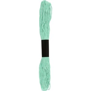 Broderigarn, tykkelse 1 mm, turkis (605), 80 m, 10x8 m/ 1 pk.