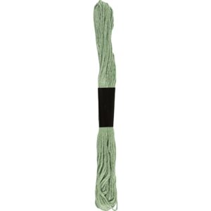 Broderigarn, tykkelse 1 mm, blågrøn (411), 80 m, 10x8 m/ 1 pk.