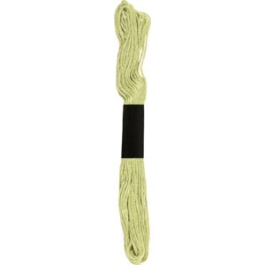 Broderigarn, tykkelse 1 mm, lys grøn (6115), 80 m, 10x8 m/ 1 pk.