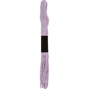 Broderigarn, tykkelse 1 mm, pastel lilla (1095), 80 m, 10x8 m/ 1 pk.