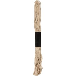 Broderigarn, tykkelse 1 mm, lys brun (803), 80 m, 10x8 m/ 1 pk.