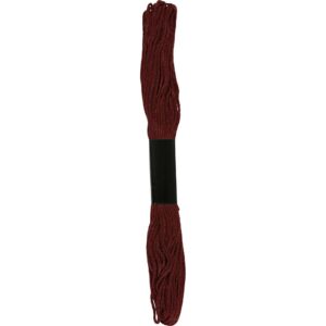 Broderigarn, tykkelse 1 mm, vinrød (870), 80 m, 10x8 m/ 1 pk.